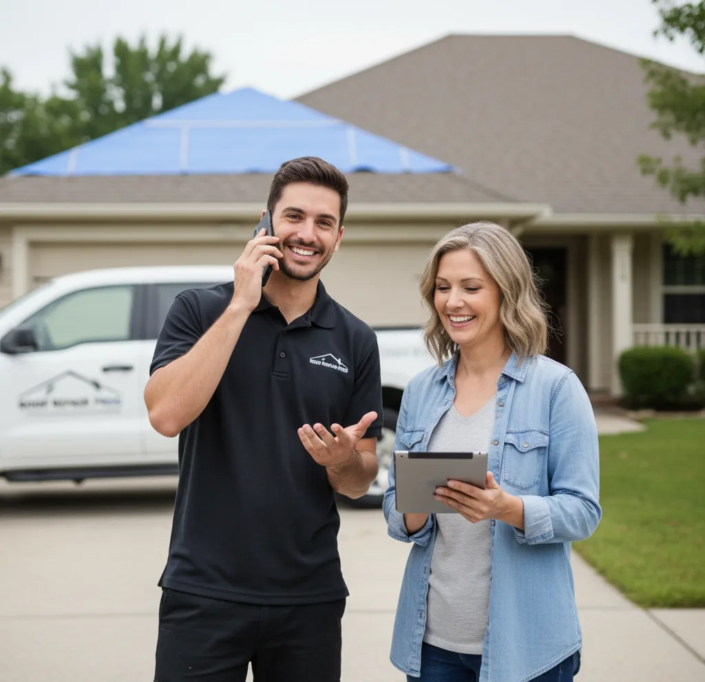 Modern Solutions Roof Repair customer support in Greenfield